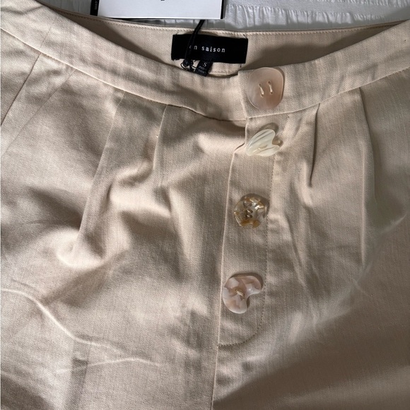 En Saison Tan Women's Shorts - Picture 2 of 6